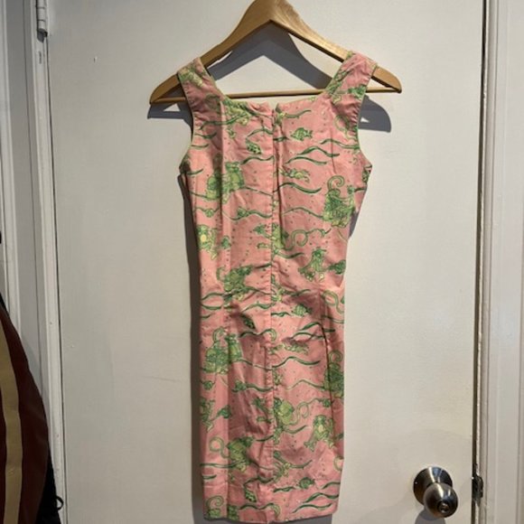 Lilly Pulitzer shift dress, size 2 - Picture 3 of 4